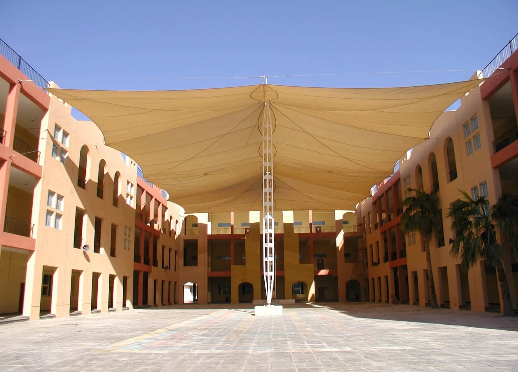 Kolkata Project tensile structure, Ekra Decor